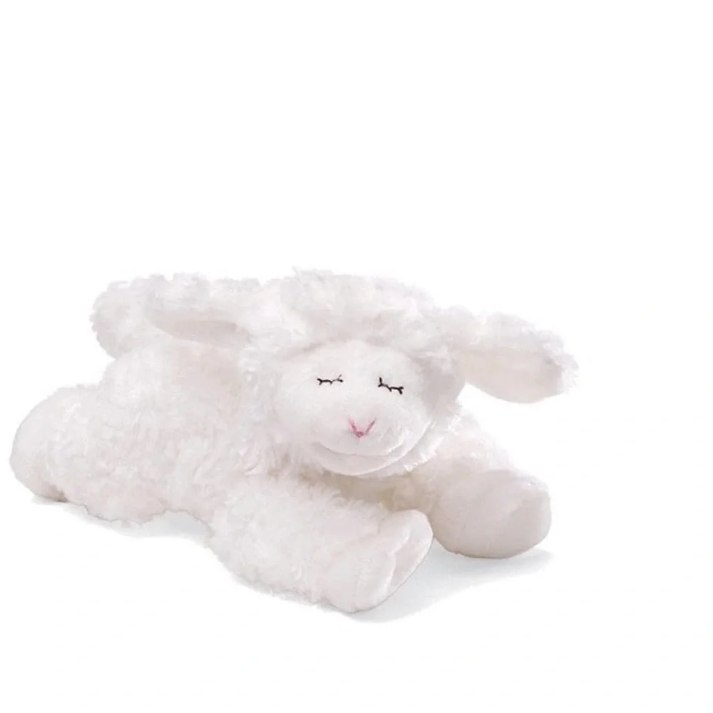 Baby GUND winky lamb 7 inch plush rattle